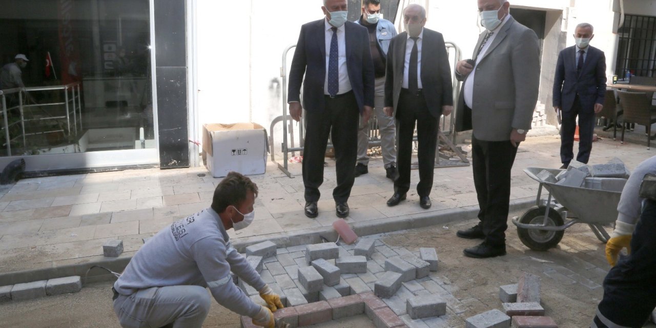 Başkan Atay Yol Çalışmalarını Yerinde İnceledi