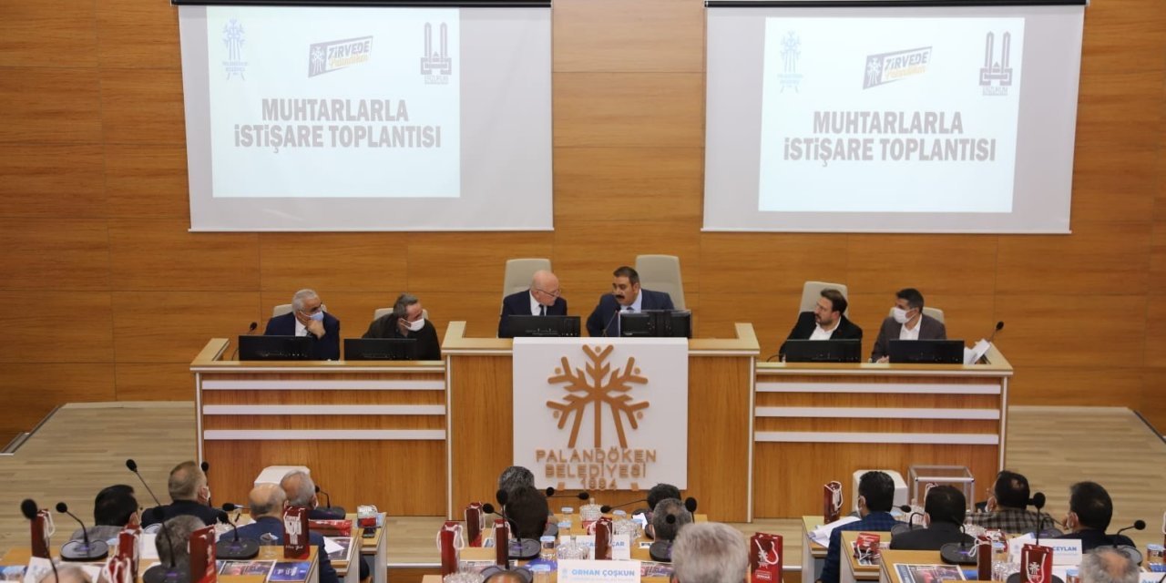 Palandöken’de Muhtarlar Zirvesi