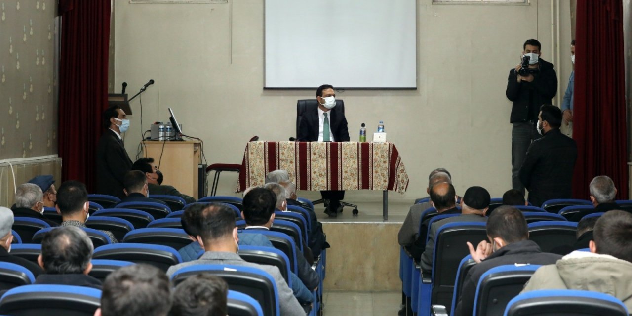 Başkan Vekili Aslan, Seyit Fehim Arvasi Mahallesi Sakinleriyle Bir Araya Geldi
