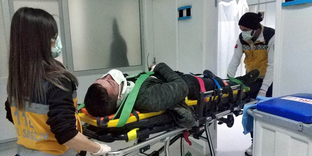 Samsun’da Motosiklet Kazası: 1 Yaralı