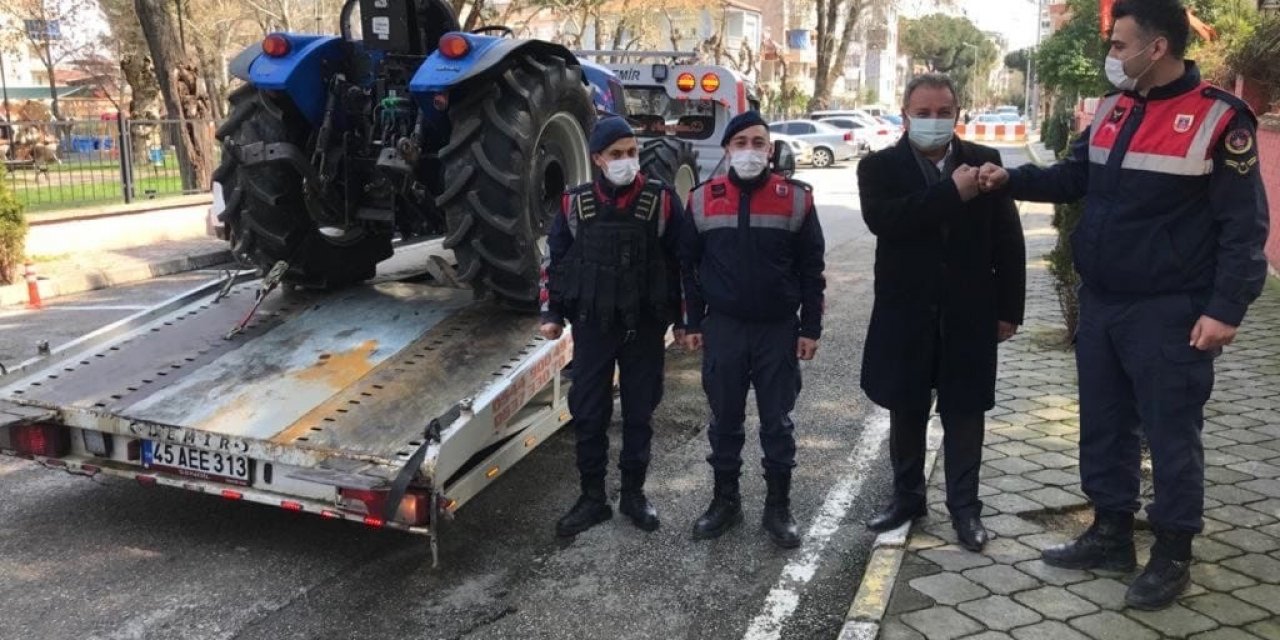 Chp’li Eski Vekilin Çalınan Traktörü Bulundu
