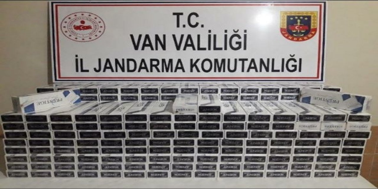 Başkale’de 2 Bin 815 Paket Kaçak Sigara Ele Geçirildi