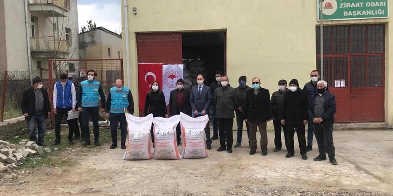 Çayır Ve Mera Islah Projesi Kapsamında Yulaf Tohumu Dağıtıldı