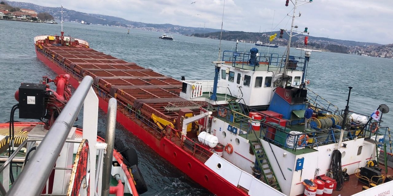 İ̇stanbul Boğazı’nda Korkutan Gemi Arızası