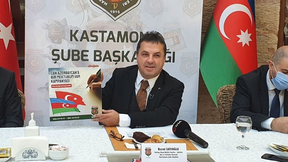 29 yıl sonra Karabağ’a zafer kazanan Azerbaycan’a, Türk halkının duyguları mektup olarak iletilecek