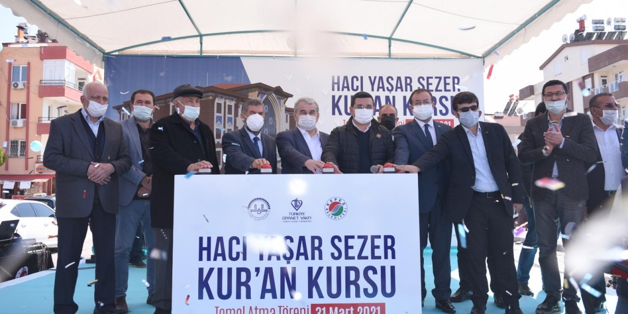 Hacı Yaşar Sezer Kur’an Kursu Temeli Atıldı
