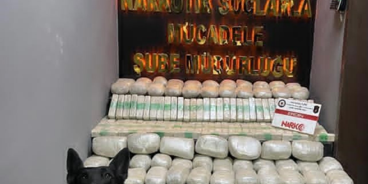 Hakkari’de 134 Kilo Eroin Gele Geçirildi