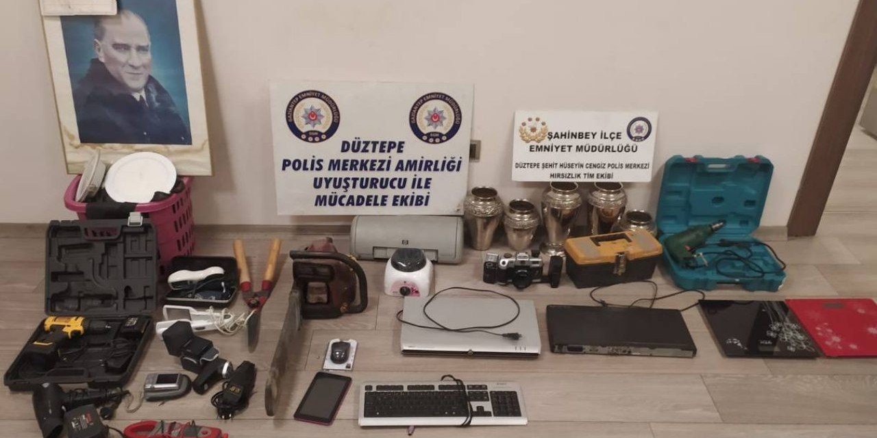 Çalıntı Malzemelerle Uyuşturucu Ticareti Yaptılar