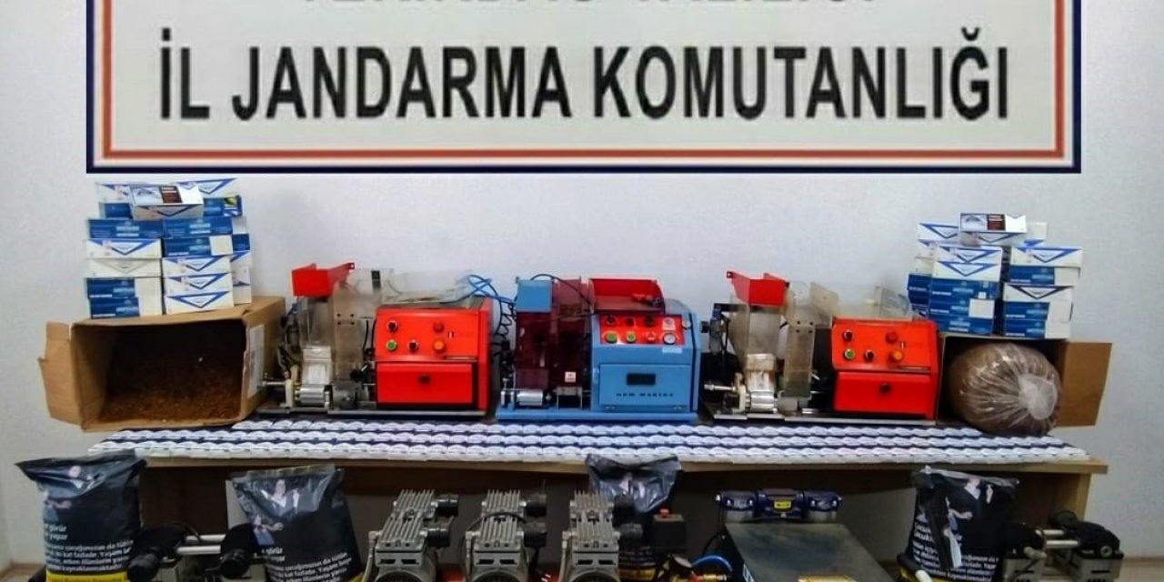 Kiralık Tuttuğu Evi Kaçak Sigara İmalathanesine Çevirmiş