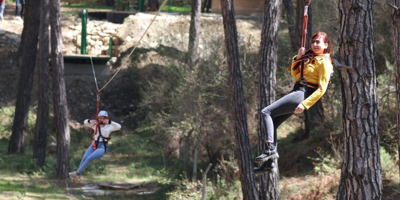 Yayladağı’na Zipline Parkuru Kuruldu