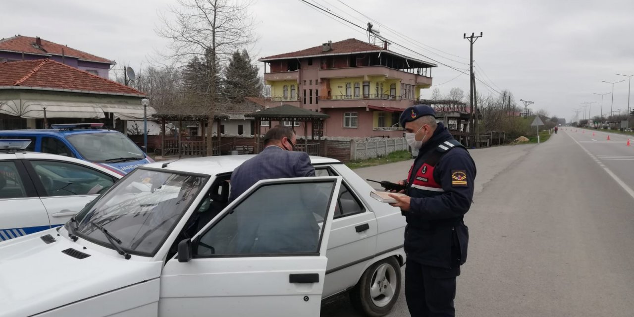Samsun Jandarmadan Sıkı Denetim