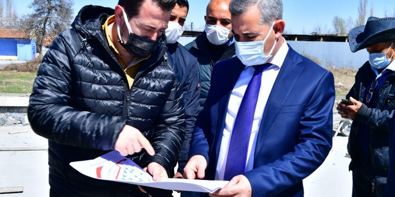 Çınar, Kaynarca’da Yatırım Alanlarını İnceledi