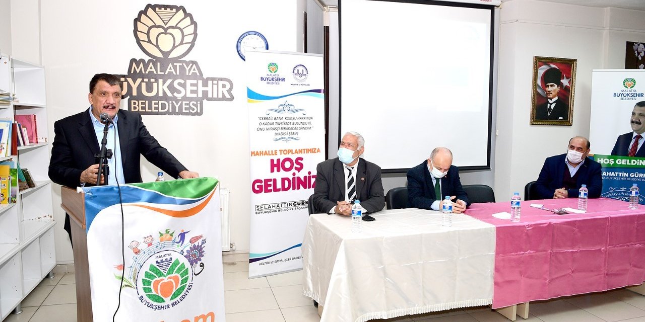 Gürkan, Melekababa Sakinleriyle Bir Araya Geldi
