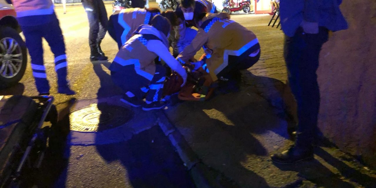 Tartıştığı Adamın Başında Cam Şişe Kırdı