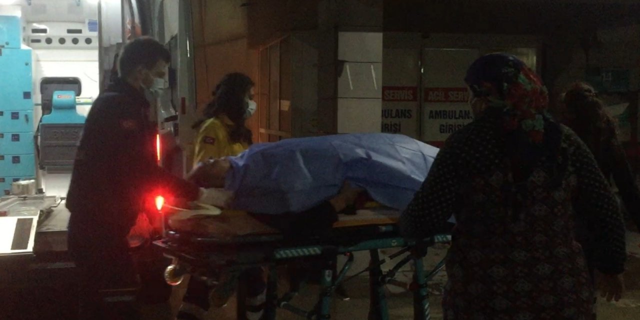 Yaşlı Kadın 3 Metreden Düştü Burnu Bile Kanamadı