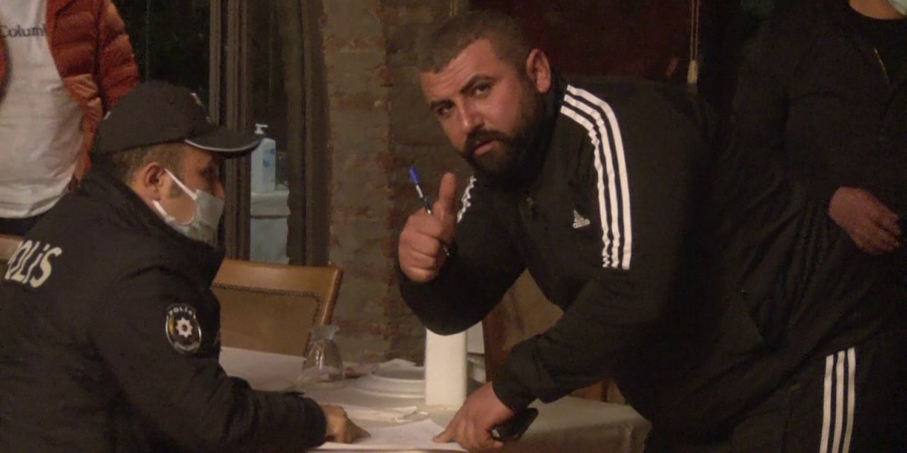 Pendik’te Kısıtlamayı Delip Restoranda Alkol Alan Şahıs, “kamera Beni Çekmeden Cezaya İmza Atmam”