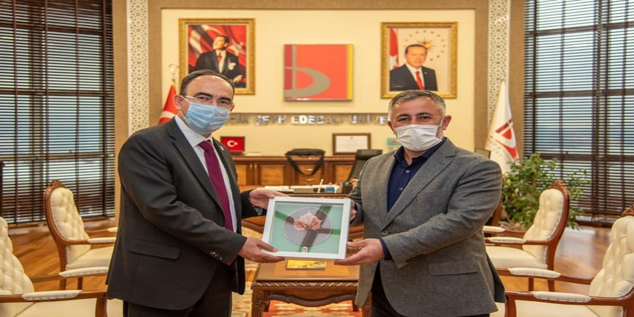 Ak Parti İ̇l Başkanı Yıldırım’dan Rektör Beydemir’e Ziyaret