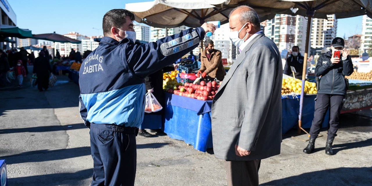 Semt Pazarlarına Covid-19 Ayarı