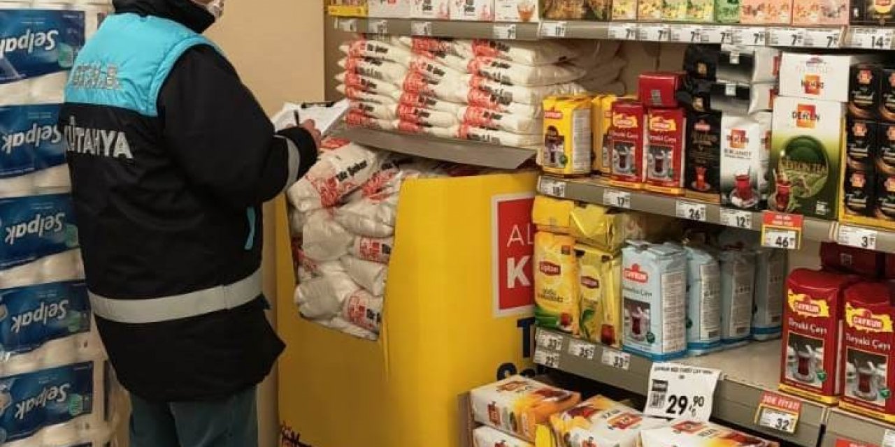 Hisarcık’ta Marketlerde Fiyat Kontrolü