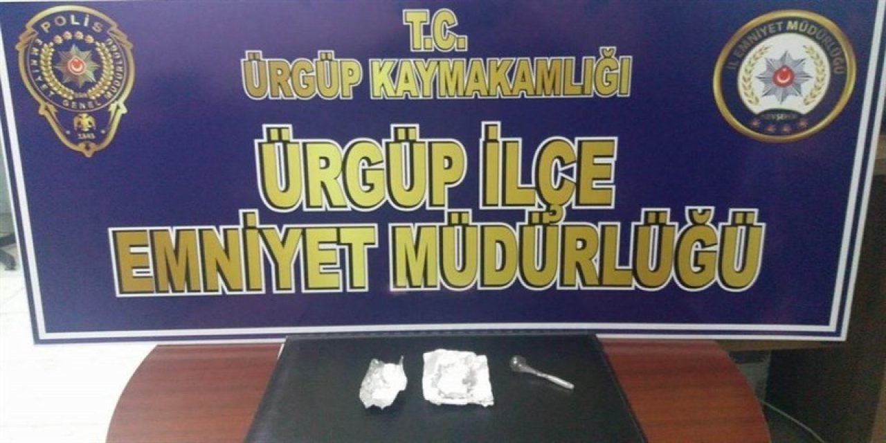 Ürgüp’te Uyuşturucu İle Mücadelede 2 Şüpheli Yakalandı