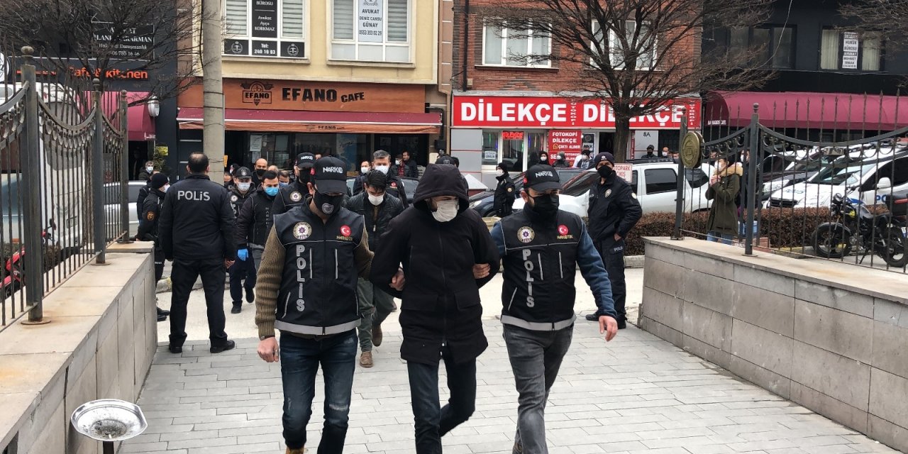 Eskişehir Merkezli 4 İlde Uyuşturucu Operasyonu