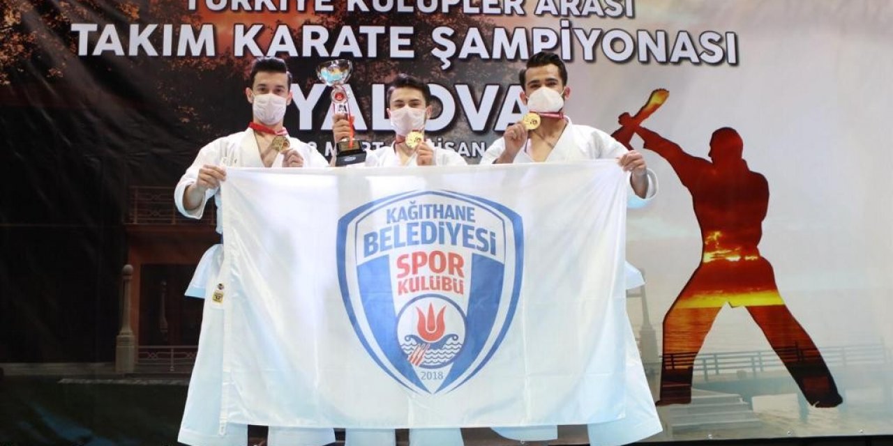 Türkiye Kulüpler Karate Şampiyonası’nda Kağıthane Belediyesi Şampiyon Oldu