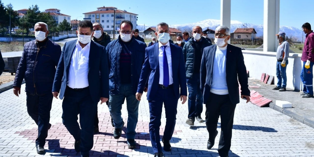 "yeşiltepe Semt Pazarı Ve Yeşil Gıda Market" Projesinde Çalışmalar Sürüyor
