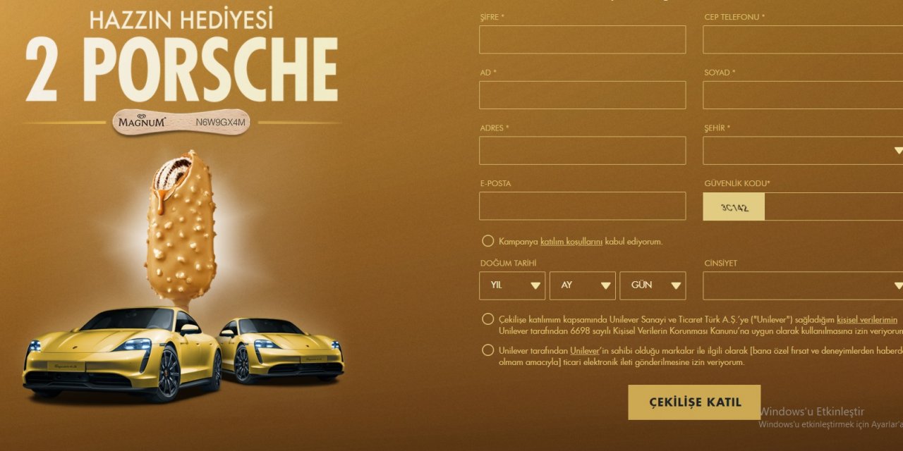 Magnum çekiliş 2021 ne zaman yapılacak? Magnum şifreni gönder 2 Porsche'den birini kazan!