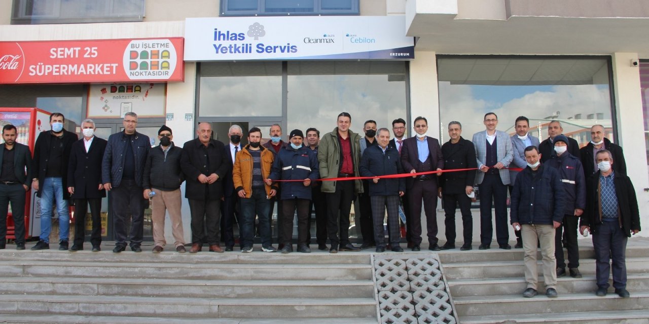 Erzurum’da İ̇hlas Mağazası’nın Yeni Binası Düzenlenen Törenle Hizmete Girdi