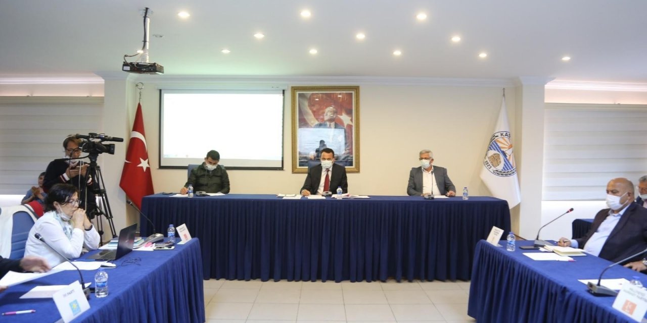 Kaş Belediyesinin 2020 Yılı Faaliyet Raporu Kabul Edildi