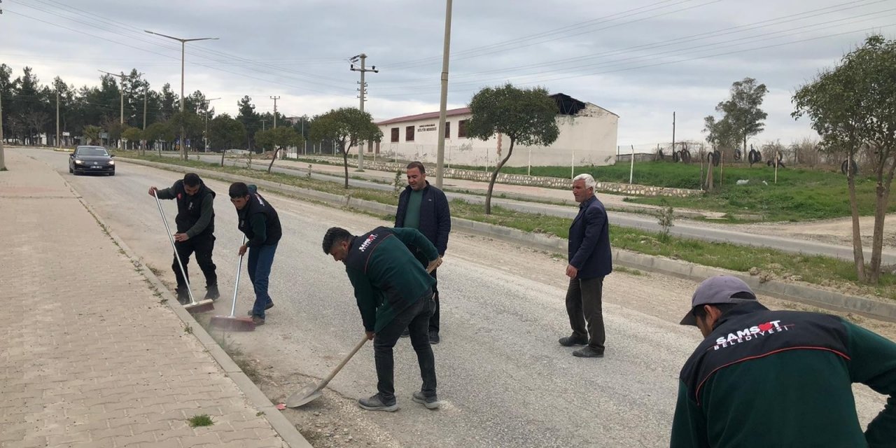 Samsat Sokaklarında Bahar Temizliği