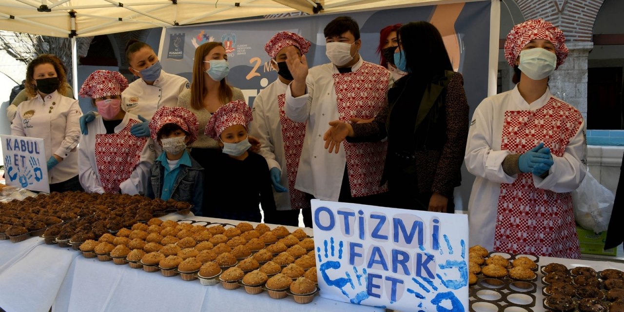 Kuşadası “otizmin Farkındayız” Dedi