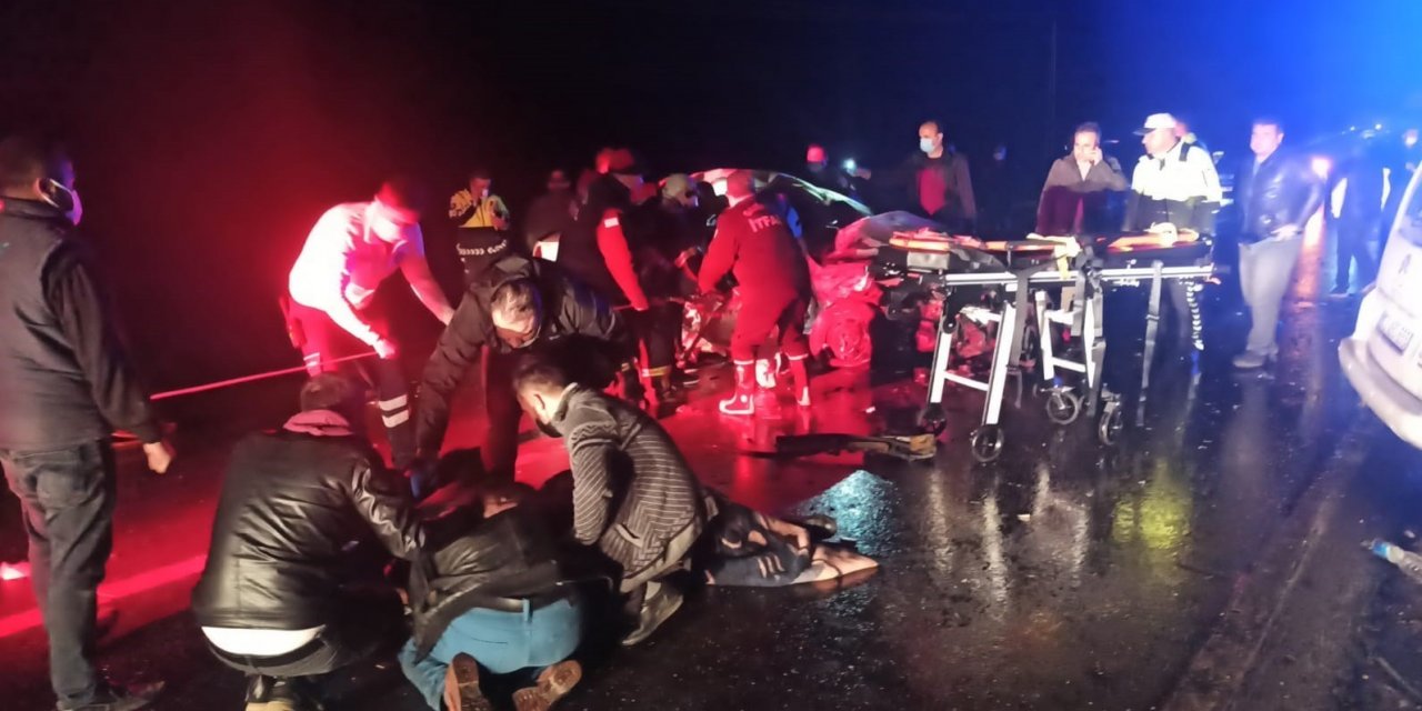 Gaziantep’te Trafik Kazası: 2 Ölü, 2’si Ağır 10 Yaralı