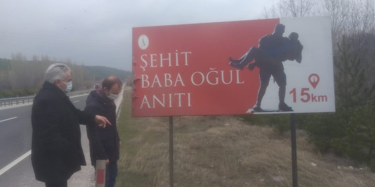 Şehitlik Tabelalarının Bakım Ve Onarımı Yapıldı