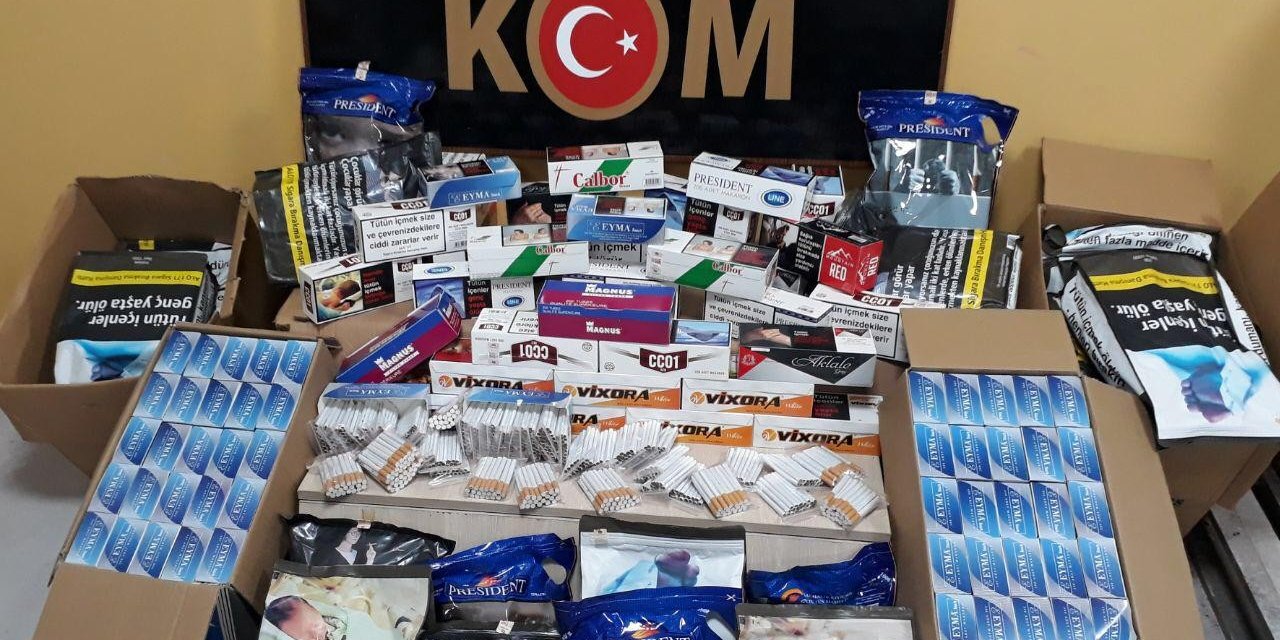 Sakarya’da 67 Paket Kilogramlık Kaçak Tütün Ele Geçirildi