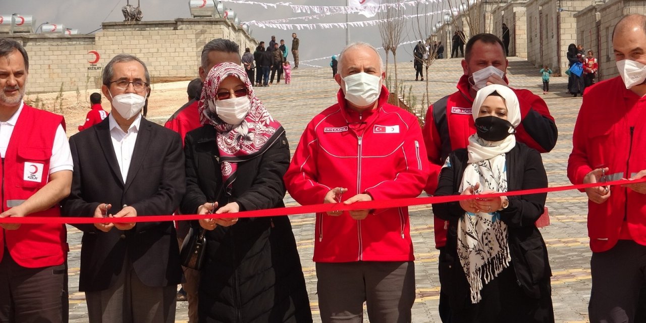Kızılay İ̇dlib’de Yapımını Tamamladığı 748 Briket Evi İhtiyaç Sahiplerine Teslim Etti