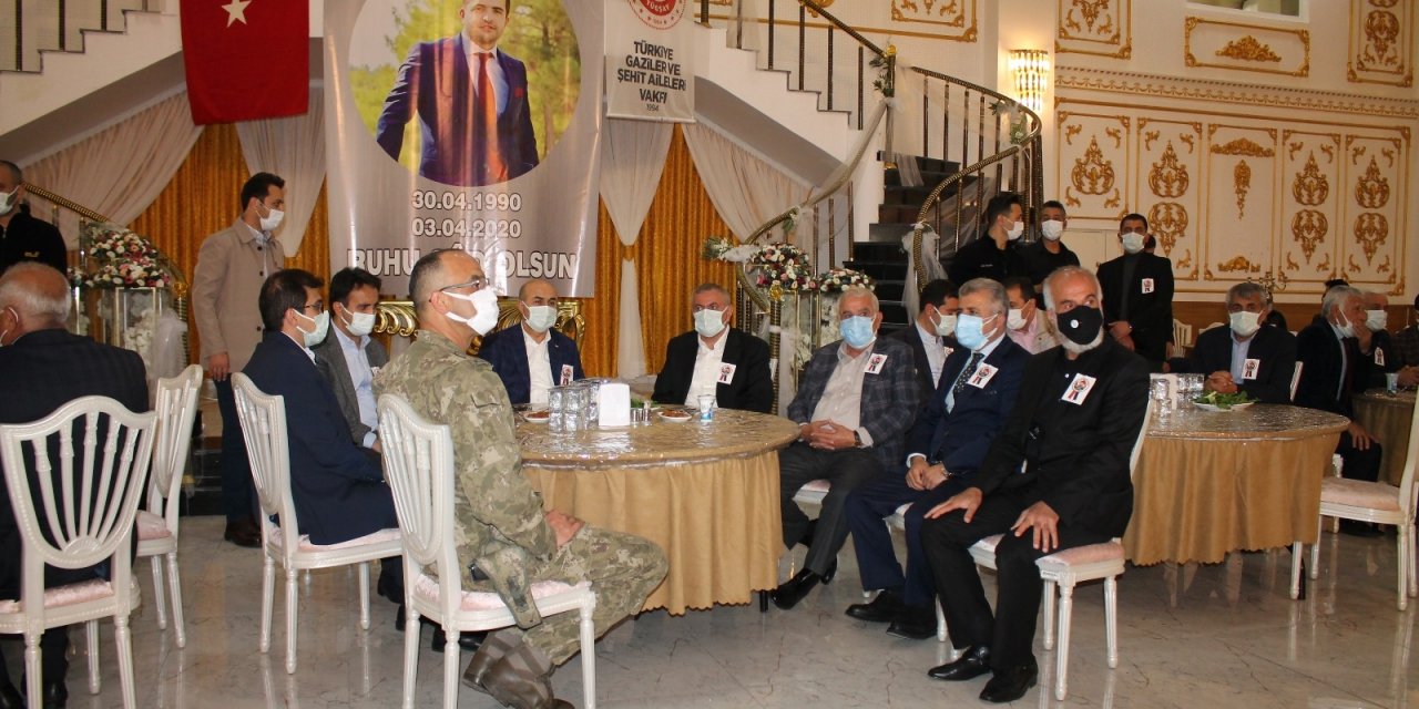 Teröristlerin Şehit Ettiği İnşaat Mühendisi İçin Mevlit Programı Düzenlendi