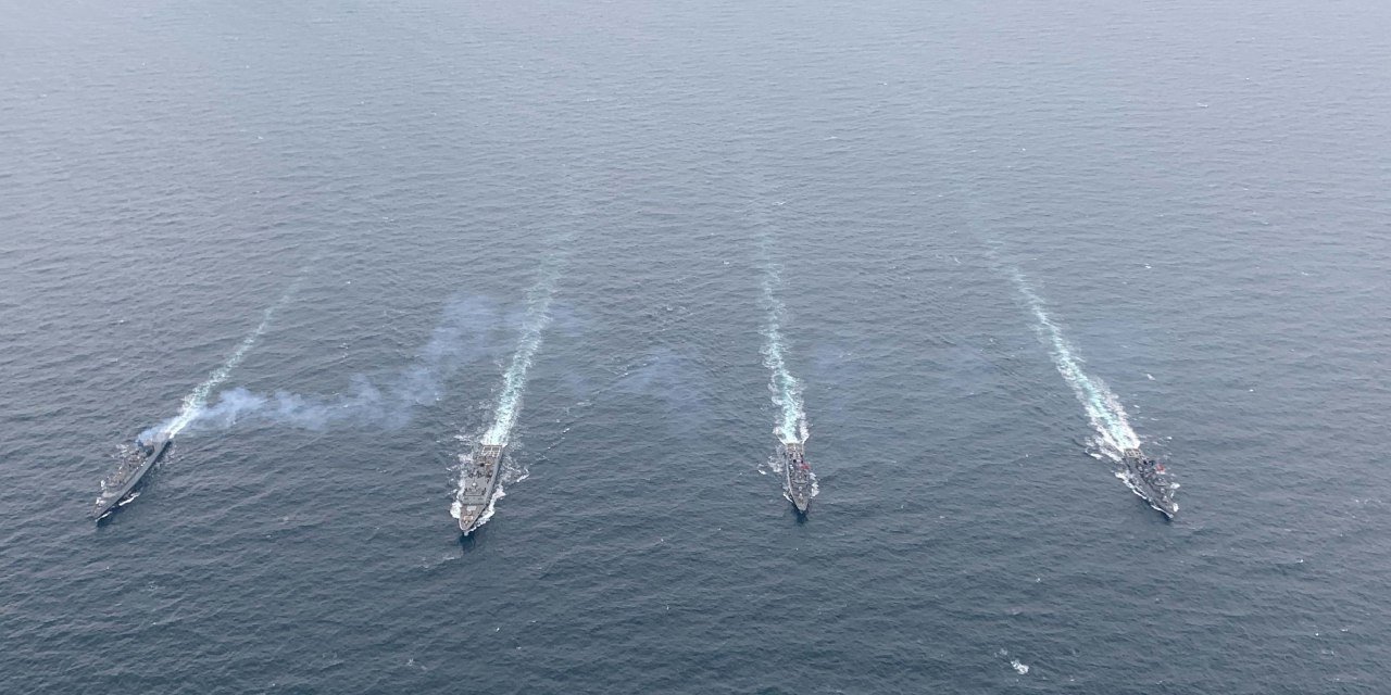‘tcg Yavuz’ Fırkateyni Geçiş Eğitimleri Gerçekleştirdi