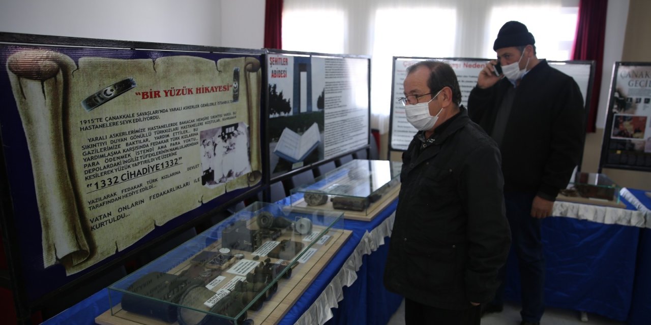 İ̇hsaniye’de ‘çanakkale’ Ruhunu Yaşadılar