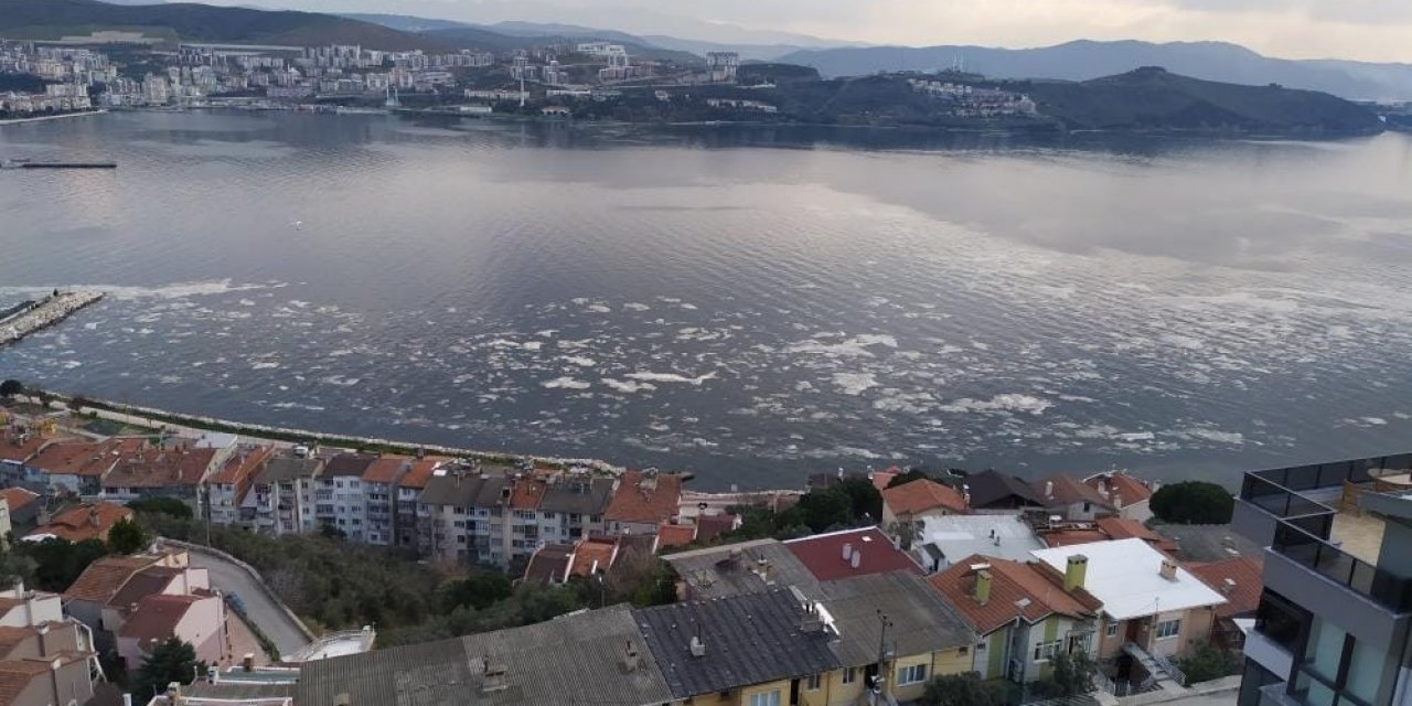 Beyaza Bürünen Gemlik Körfezi Korkuttu