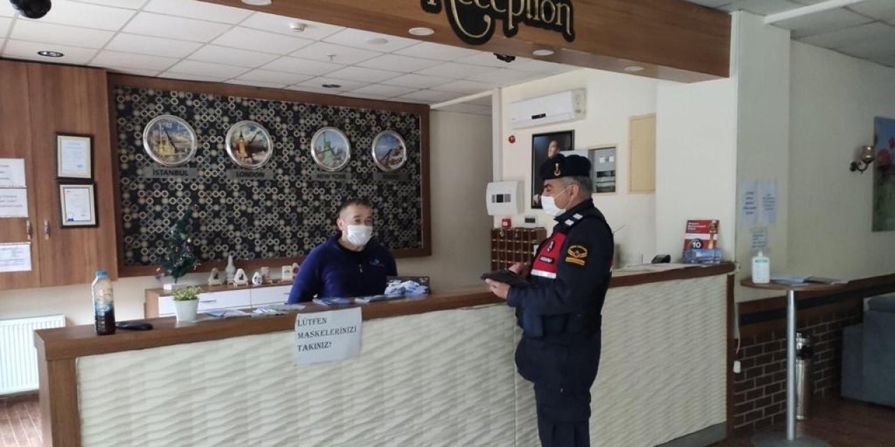 Günübirlik Kiralanan Evlere Pandemi Denetimi Gerçekleştirildi