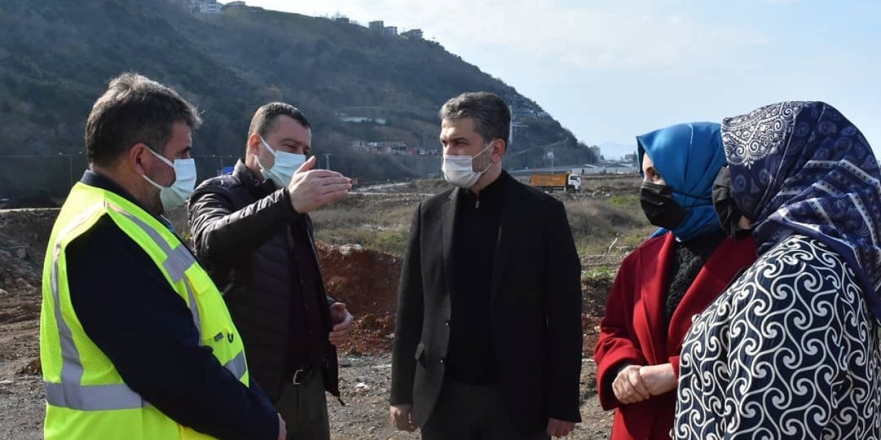 Trabzon Şehir Hastanesinde Çalışmalar Sürüyor
