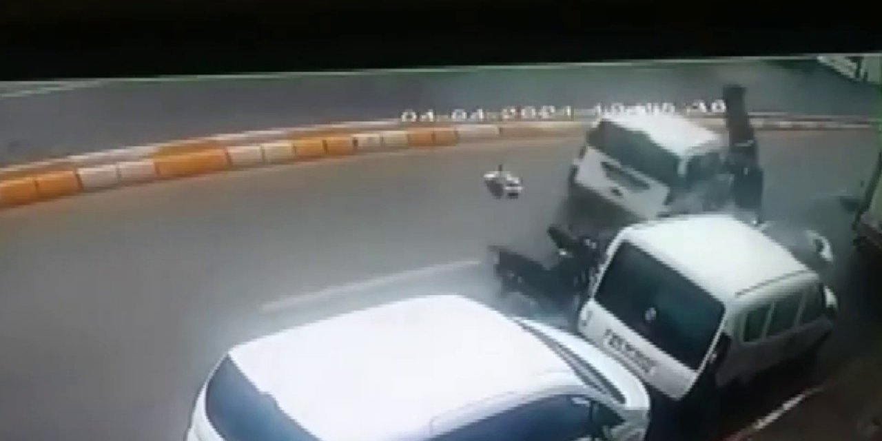 İ̇stanbul’da Motosikletli Sürücünün Feci Ölümü Kamerada