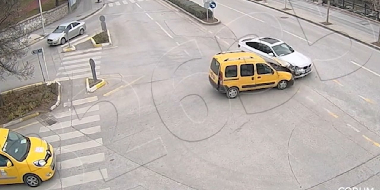 Çankırı, Çorum Ve Kırıkkale’deki Trafik Kazaları Kgys Kamerasında