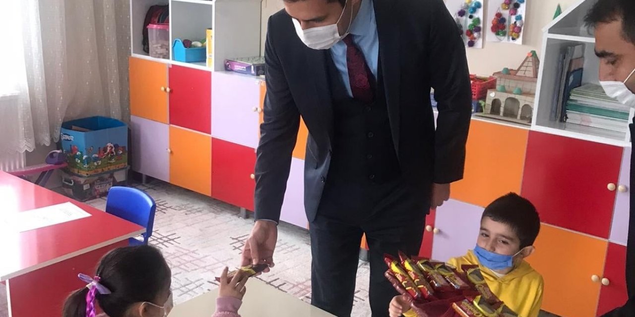 Kaymakam İ̇lidi’den Kur’an Kursu Öğrencilerine Ziyaret