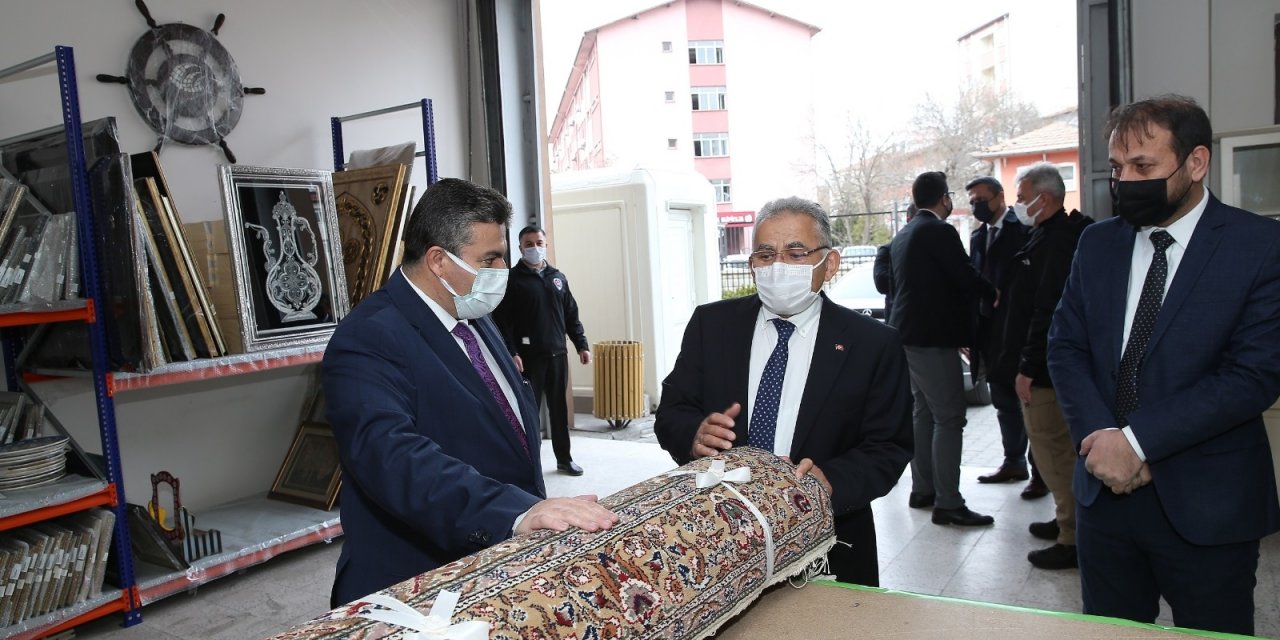 Büyükkılıç El Emeği Göz Nuru Ürünlerin Yer Aldığı E38’i Yerinde İnceledi
