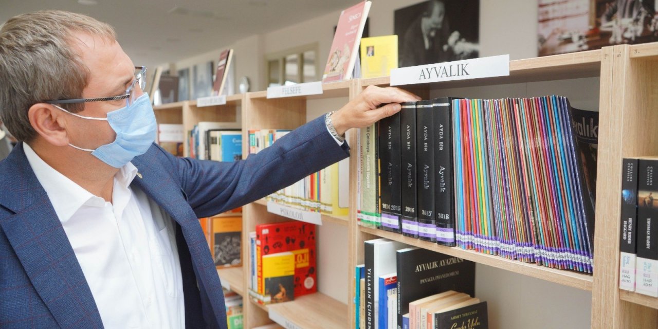 Ayvalık’ta Sesli Kütüphane Kuruldu