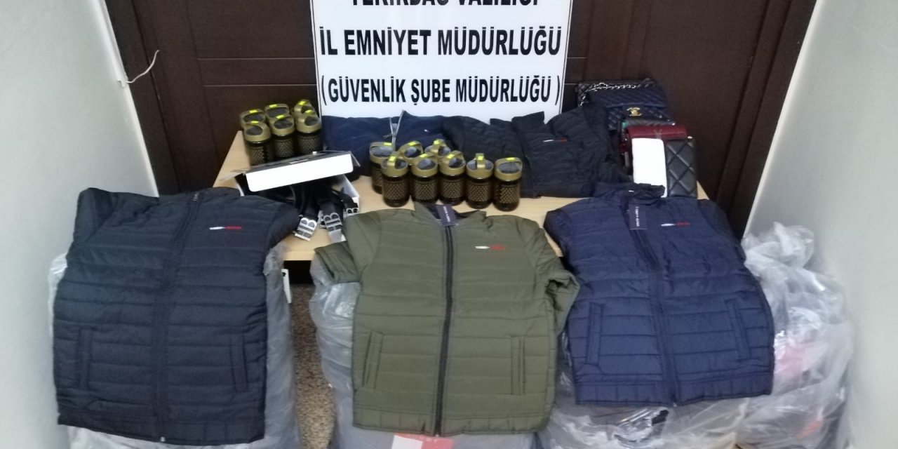 Tekirdağ’da Taklit Ürün Operasyonu: 141 Adet Ürün Ele Geçirildi