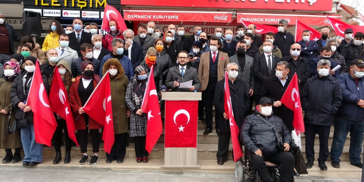 Isparta’da 20 Stk’dan 104 Emekli Amirale Ortak Tepki