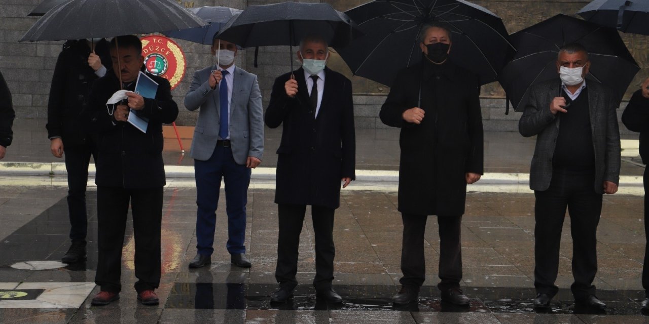 Düzce’de Stk’lardan Bildiriye Kınama